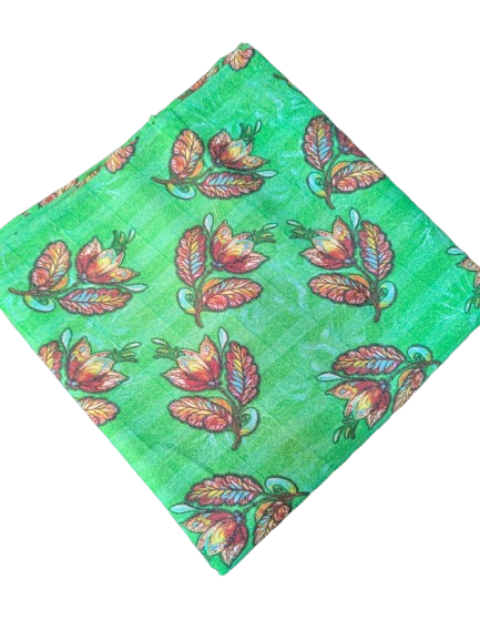 Karandi Bright Parrot Green 2p suit - pc-5102