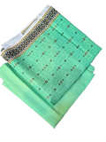 Linen (Mint Green) Print 2p suit - pc-6307
